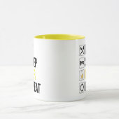 Mug Répétition de la bière de sommeil (Centre)