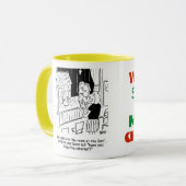 Mug Répétition de la Nativité à l'école (Devant gauche)