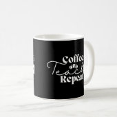 Mug Répétition de l'enseignement du café (Devant droit)