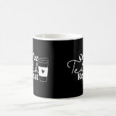 Mug Répétition de l'enseignement du café (Centre)