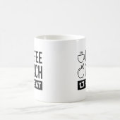 Mug Répétition de l'enseignement du café (Centre)