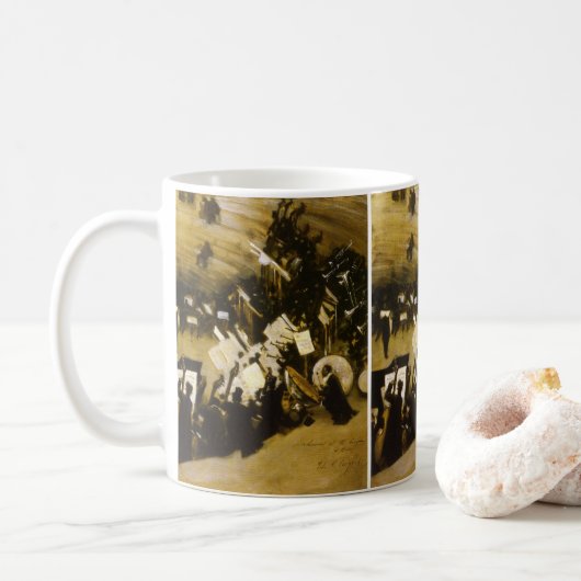 Mug Répétition de l'Orchestre de Pasdeloup par Sargent (Avec donut)