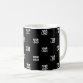 Mug Répétition d'image, de conception ou de logo d'ent (Devant droit)