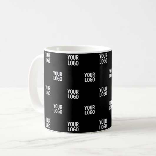 Mug Répétition d'image, de conception ou de logo d'ent (Devant gauche)