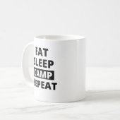 Mug Répétition du camp de sommeil (Devant gauche)