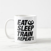 Mug Répétition du train du sommeil (Gauche)