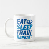 Mug Répétition du train du sommeil (Gauche)