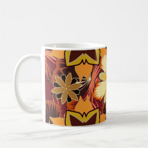 Mug Répétition géométrique en continu motif avec hexag