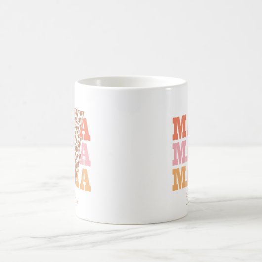 Mug Répétition Rustique "Mama" (Centre)