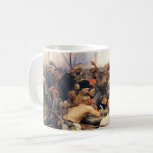 Mug Réponse du Kozaky/des Cosaques ukrainiens par (Devant gauche)