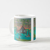 Mug Repos après une longue pêche de jour (Devant gauche)