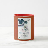 Mug Repose dans le Seigneur Attendez Patiemment Pour L (Centre)