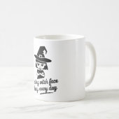 Mug Repose de la face de sorcière (Devant droit)
