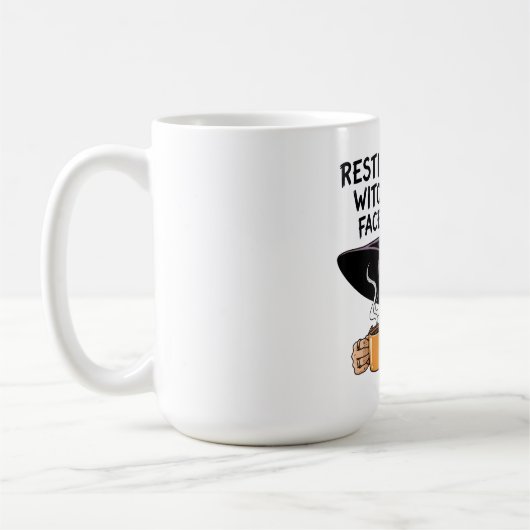 Mug Repose du visage de la sorcière (Gauche)