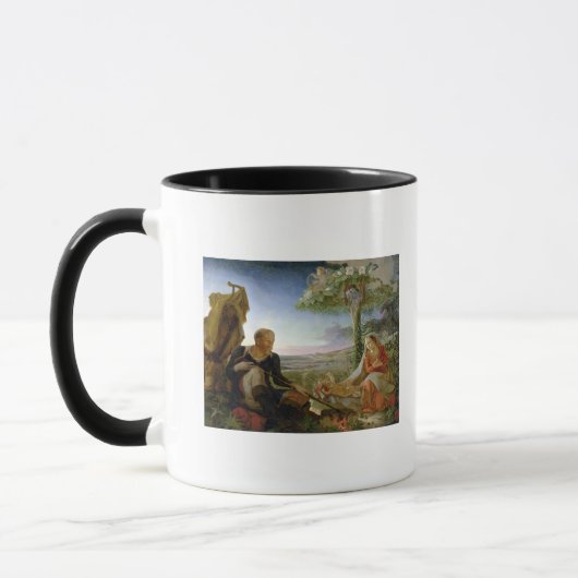 Mug Reposez-vous sur le vol en l'Egypte, 1805-6 (Gauche)