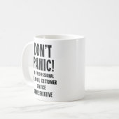 Mug Représentant du service à la clientèle bilingue (Devant gauche)