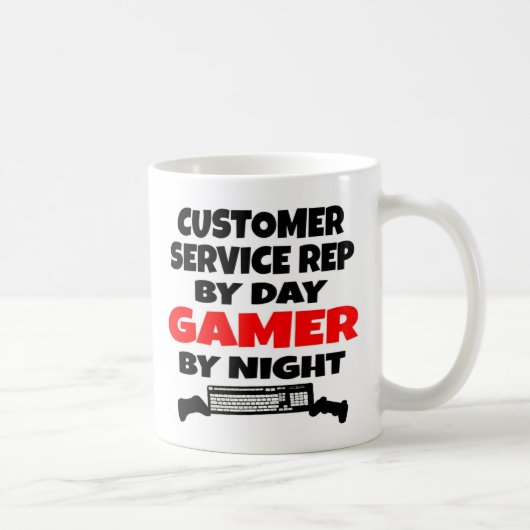Mug Représentant du service à la clientèle Gamer (Droite)