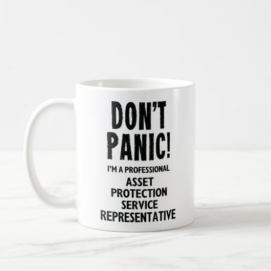 Mug Représentant du service de protection des actifs (Gauche)