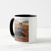 Mug Représentation artistique de Mars Rover 2 (Devant gauche)