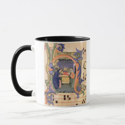 Mug Representation de l'initiale "H" de Mme 571 f.6r (Gauche)
