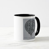 Mug Représentation d'Edouard le prince noir (Devant droit)