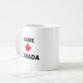 MUG REPROCHER LE CANADA (Devant gauche)