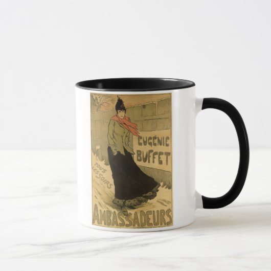 Mug Reproduction cuir épais d'Eugenie de publicité par (Droite)