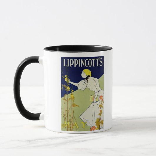 Mug Reproduction de la publicité par affichage un (Gauche)