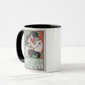 Mug Reproduction d'une publicité par affichage 'quand (Devant gauche)