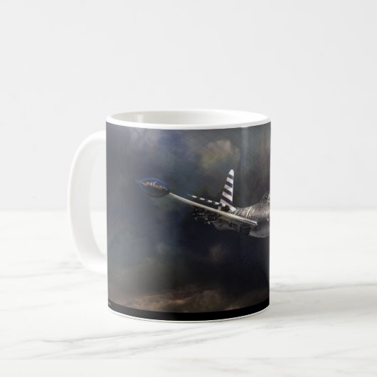 Mug ”Republic F-84 Thunderjet”mug (Devant gauche)