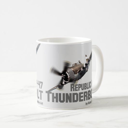 Mug Republic P-47 Thunderbolt　サンダーボルト (Devant droit)