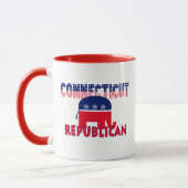 Mug Républicain du Connecticut (Gauche)