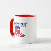 Mug Républicain du Connecticut (Devant gauche)