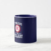 MUG RÉPUBLICAINS POUR HILLARY (Centre)