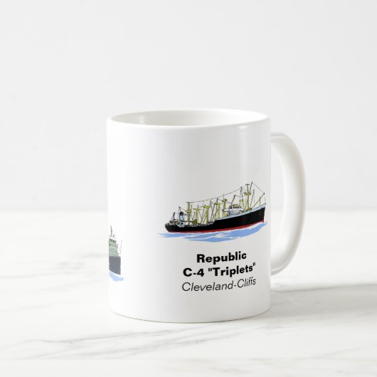 Mug République C4 Conversions Cleveland-Cliffs (Devant droit)