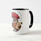 Mug République constitutionnelle du hibou (Devant droit)