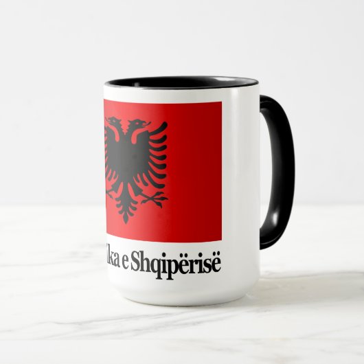 Mug République d'Albanie (Devant droit)