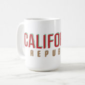 Mug République de Californie (Devant gauche)
