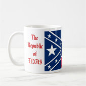 Mug République de drapeau du Texas, le Texas, la (Gauche)