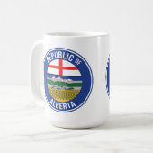 Mug République de l'Alberta WEXIT (Devant gauche)