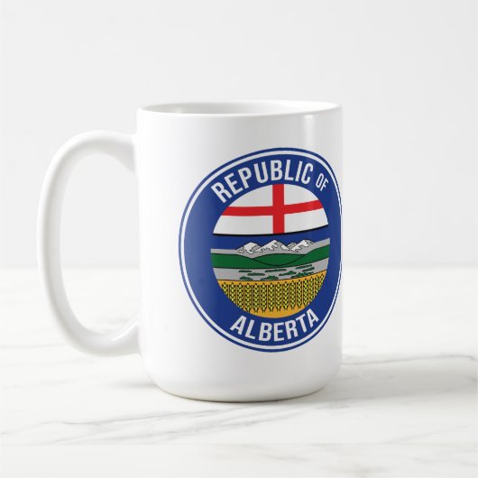 Mug République de l'Alberta WEXIT (Gauche)