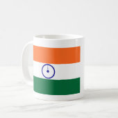 Mug République de l'Inde Drapeau et Hymne Porcelaine M (Devant gauche)