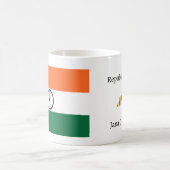 Mug République de l'Inde Drapeau et Hymne Porcelaine M (Centre)