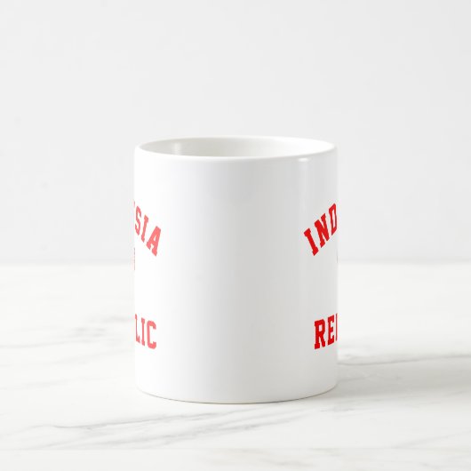 Mug République d'Indonésie (Centre)