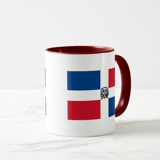 Mug république dominicaine (Devant droit)