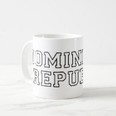 Mug République dominicaine (Devant gauche)