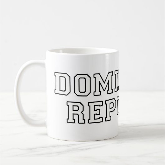 Mug République dominicaine (Gauche)