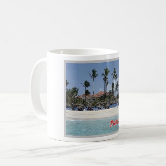Mug République Dominicaine - Punta Cana - (Devant gauche)