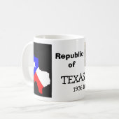 Mug République du TEXAS (Devant gauche)