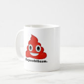 Mug République Poo Rouge - (Devant gauche)